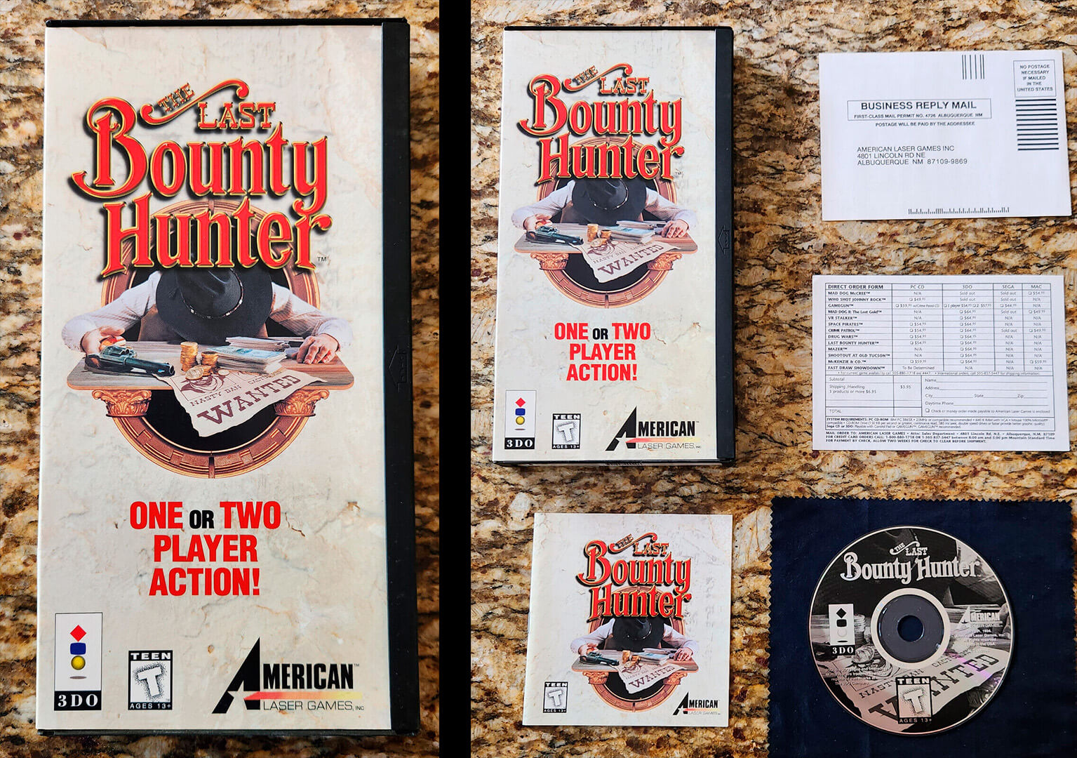 Лицензионный диск The Last Bounty Hunter для 3DO